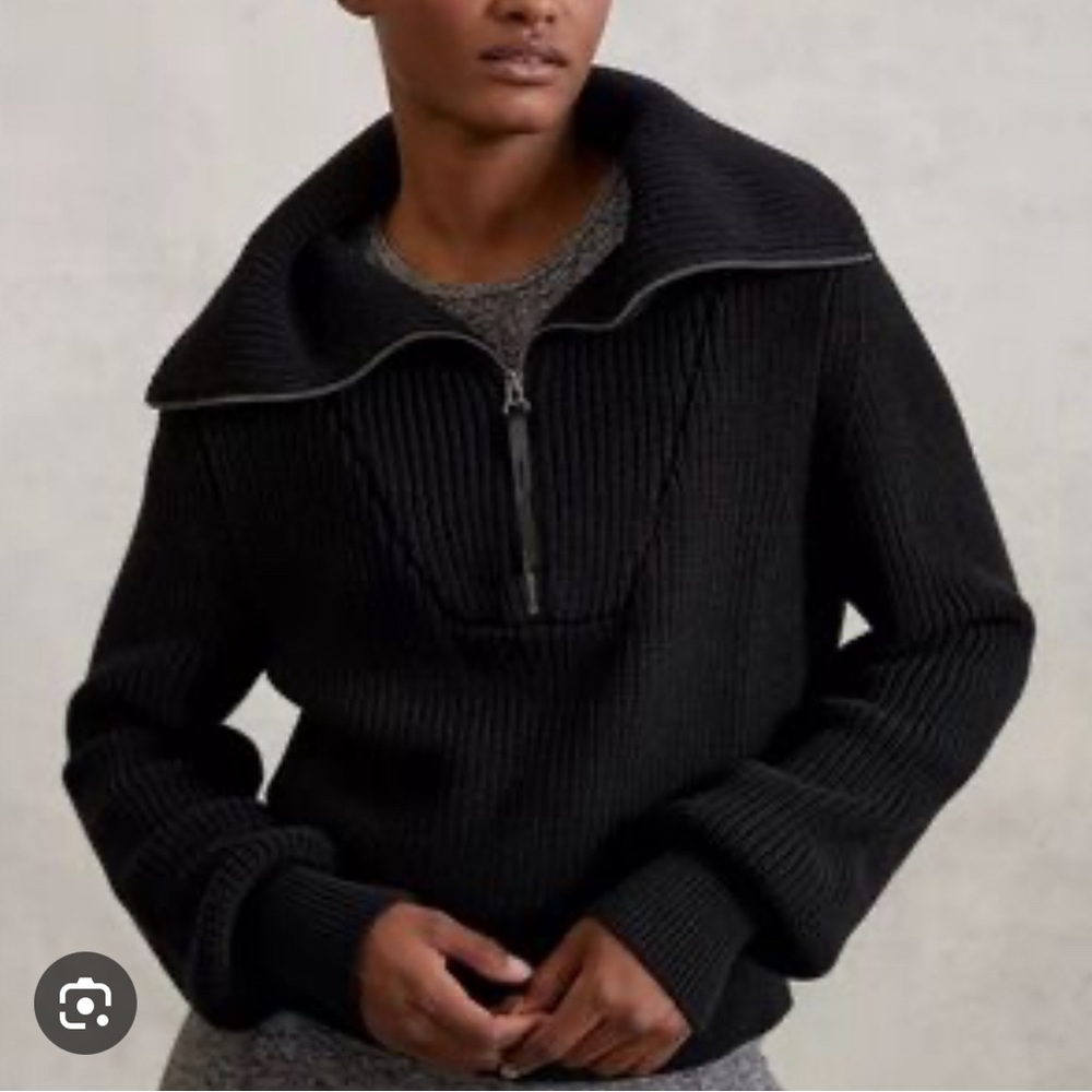 Varley black mentone sweater small
